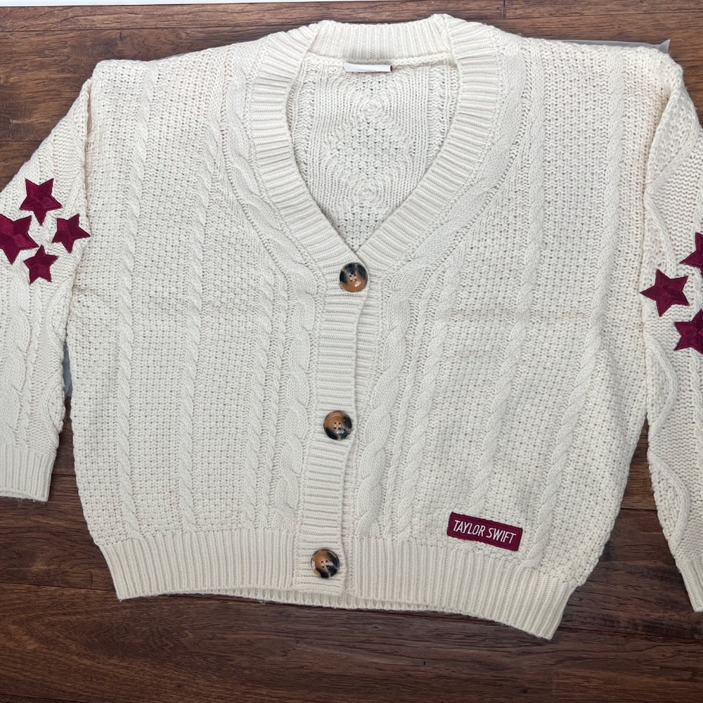 Taylor Swift Cardigan *Red Cardigan* (Taylor’s Version)-NWT - Picture 5 of 7